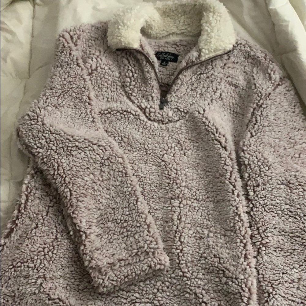 Sherpa bear coat